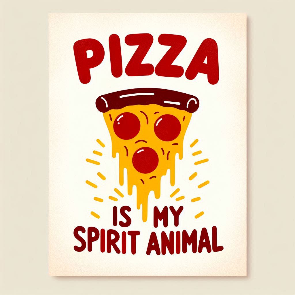 Pizza Is My Spirit Animal