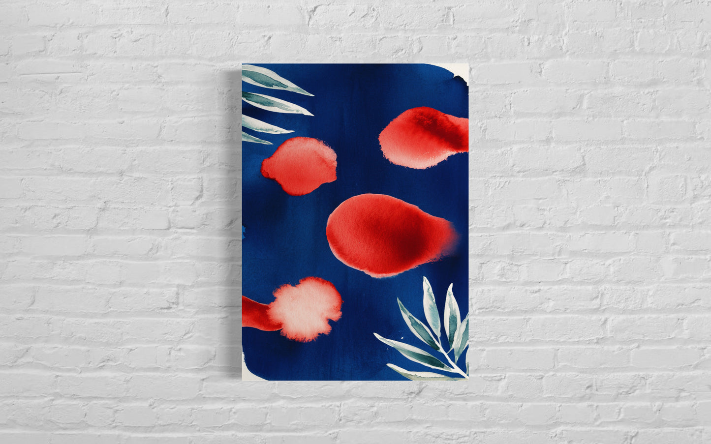 Symphony in Red and Blue