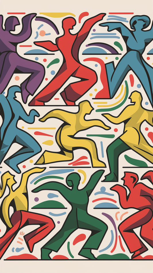 Dancing people